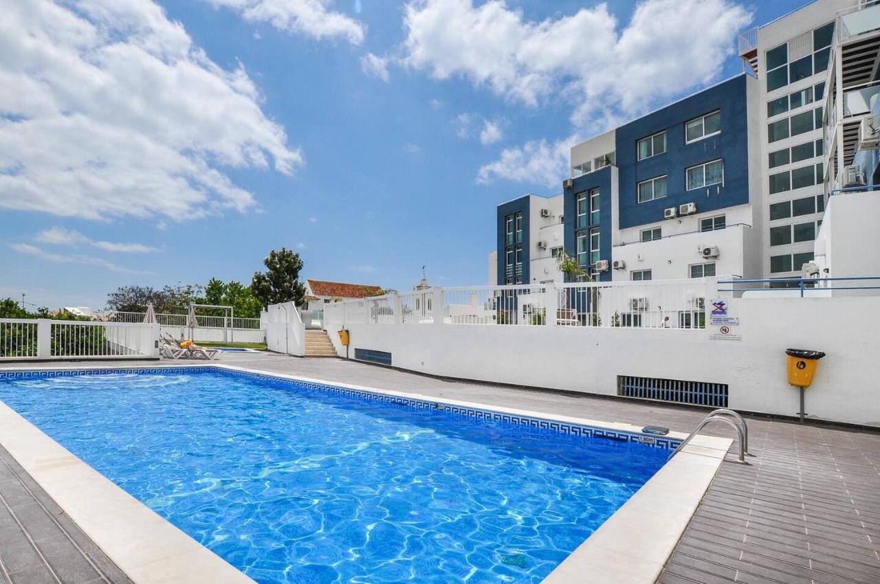 Deluxe Apartment In Albufeira Old Town, 200M Walk To Beach, Pool Parking Dış mekan fotoğraf